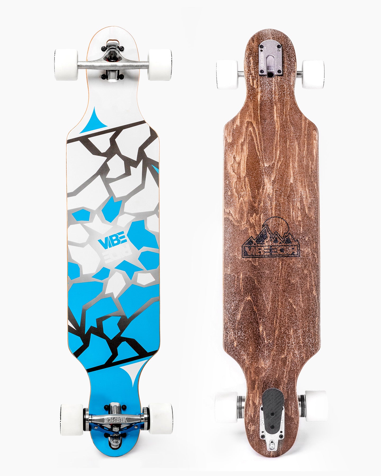 Brakeboard VibeRide BrakeBoard | World's Only Longboard With a Brake